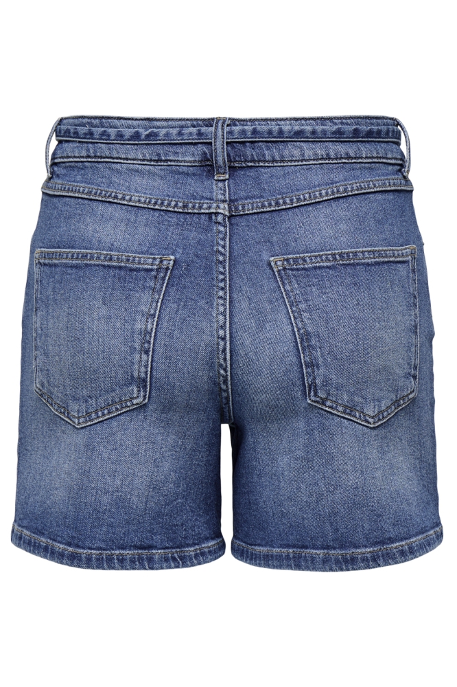 ONLGIANNA MW BELTED SHORTS AZG DNM 15340706 MEDIUM BLUE DENIM